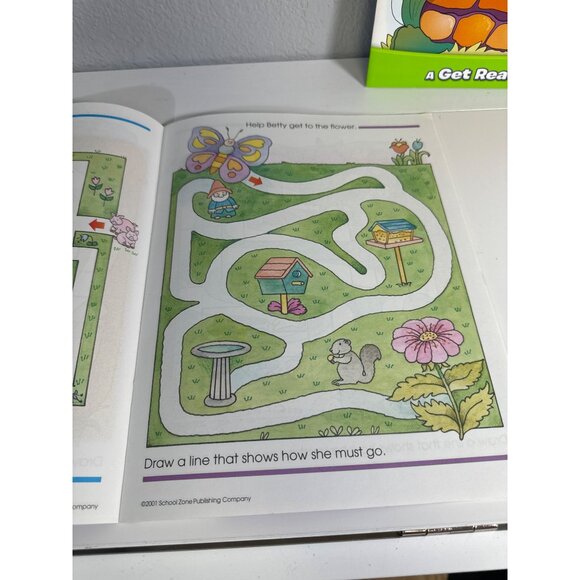 Preschool Workbooks Mazes and Connect the Dots by School Zone - Picture 5 of 6
